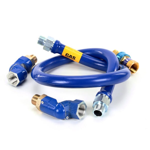48 Blue Hose Snap 3/4 Diameter